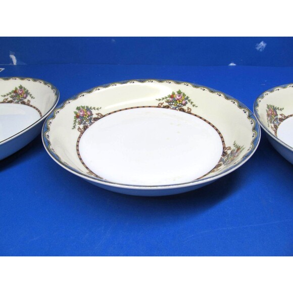 Noritake "M" Mariana Coupe Soup Bowls 7 3/8" Bundle of 3 Discontinued - Picture 4 of 12